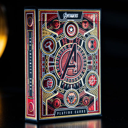 Avengers - The Infinity Saga Spielkarten Red Version Image 1