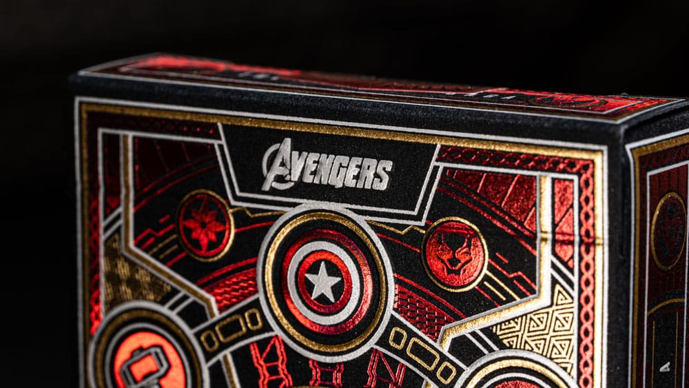 Avengers - The Infinity Saga Spielkarten Red Version Image 4