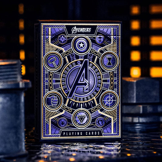 Avengers - The Infinity Saga Spielkarten Blue Version Image 1