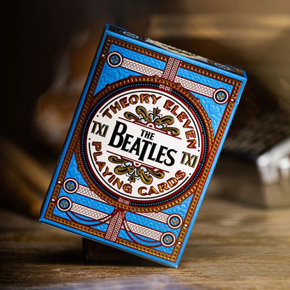 The Beatles Spielkarten Blue Version Image 1