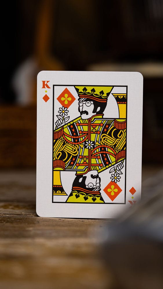 The Beatles Spielkarten Blue Version Image 3