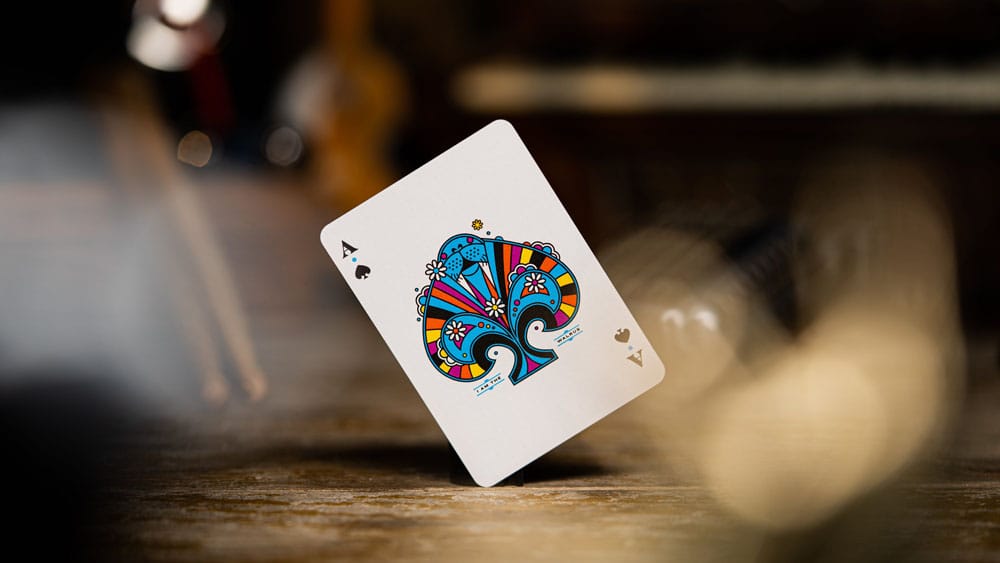 The Beatles Spielkarten Blue Version Image 4