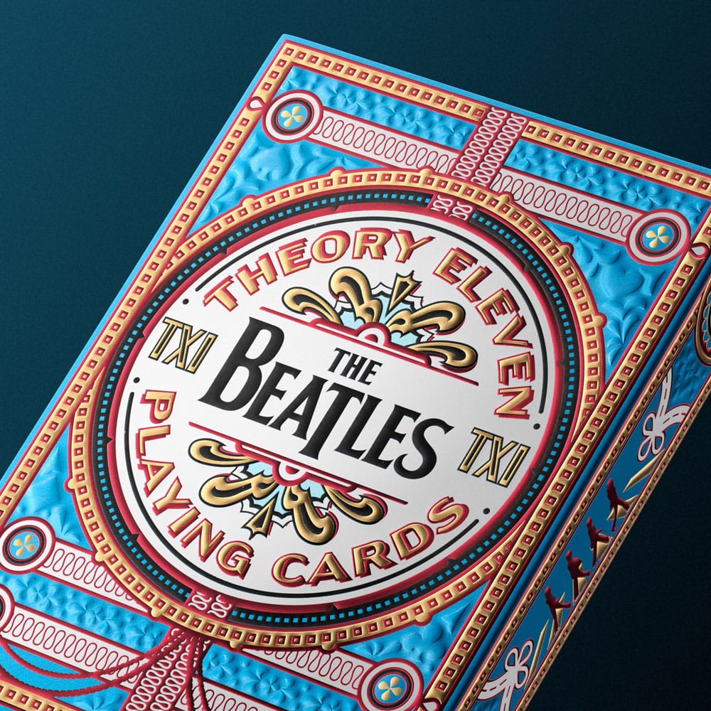 The Beatles Spielkarten Blue Version Image 7
