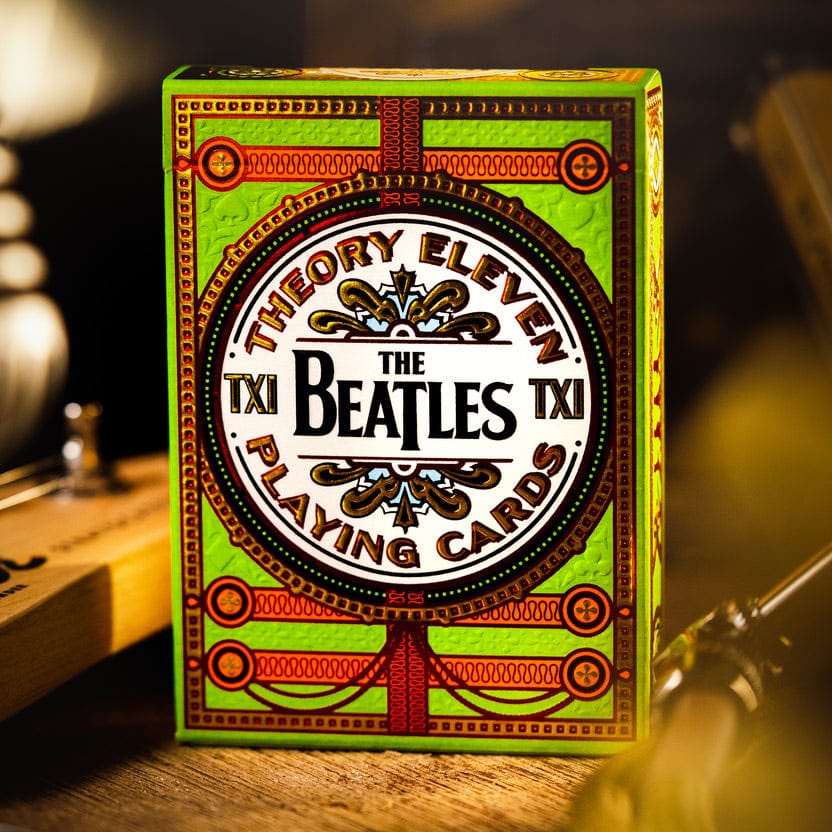 The Beatles Spielkarten Green Version Image 1