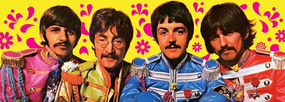 The Beatles Spielkarten Green Version Image 2