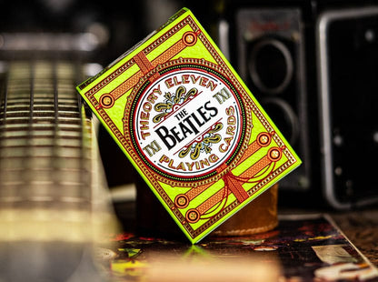 The Beatles Spielkarten Green Version Image 3