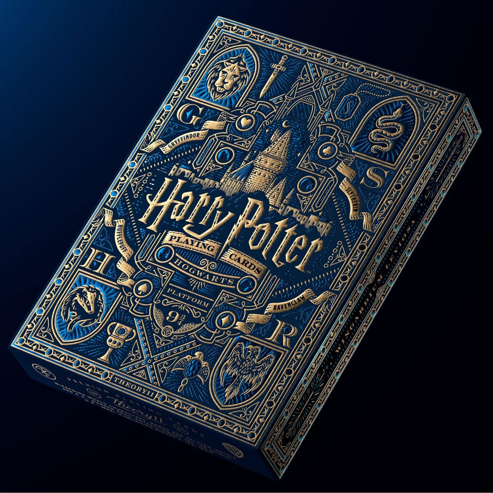 Harry Potter Spielkarten Blue Version Image 1