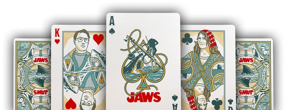 Der weiße Hai Premium Spielkarten Image 1