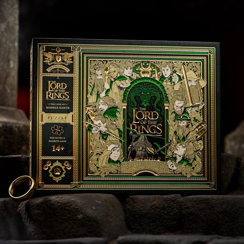 Herr der Ringe Multi-Dimensionales Puzzle (1000 Teile) Image 1