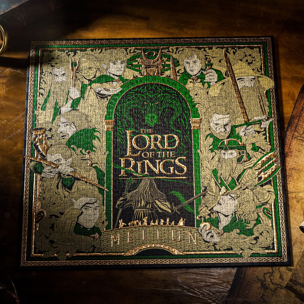 Herr der Ringe Multi-Dimensionales Puzzle (1000 Teile) Image 2