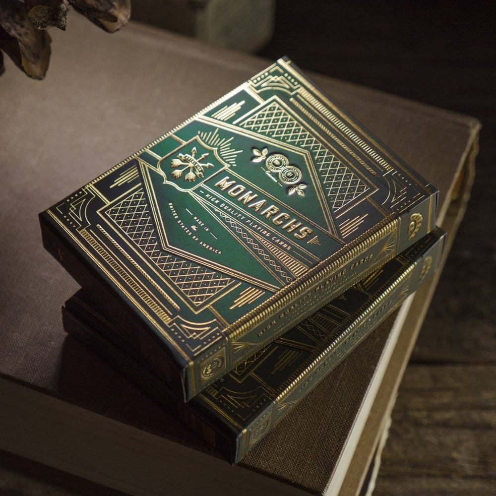 Theory 11 Spielkarten Monarch Green Image 2