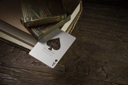 Theory 11 Spielkarten Monarch Green Image 3