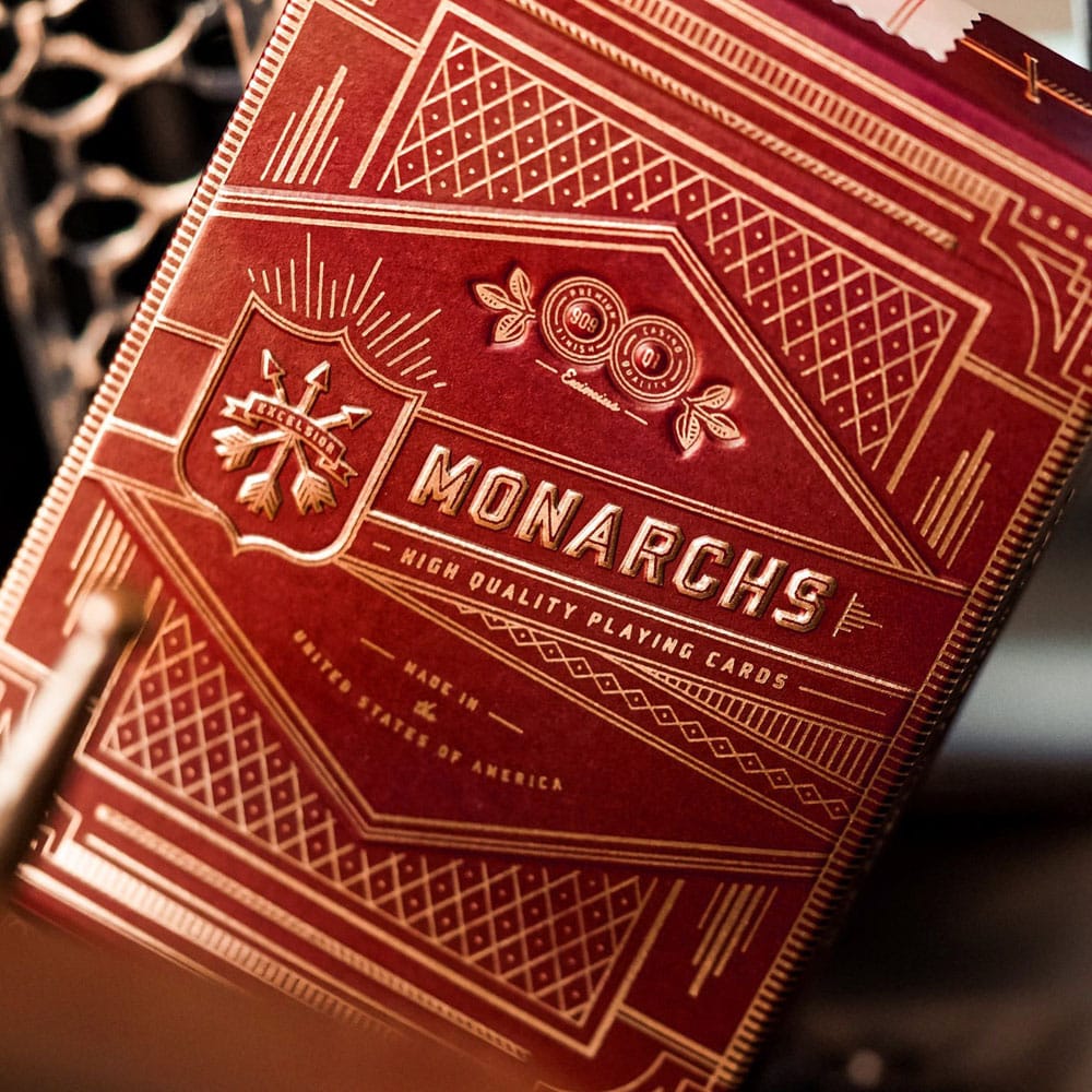 Monarchs Spielkarten Red Image 5