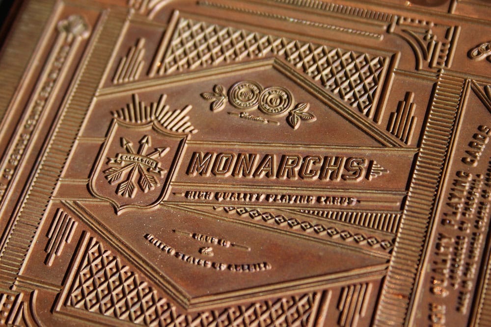 Monarchs Spielkarten Blue Image 3