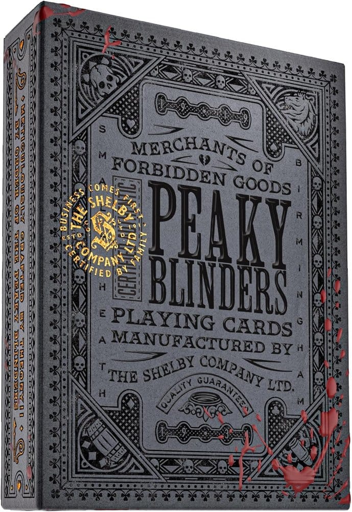 Peaky Blinders Spielkarten Forged In Smoke and Blood Image 1