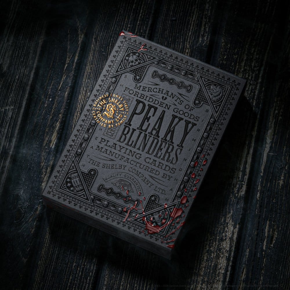 Peaky Blinders Spielkarten Forged In Smoke and Blood Image 6