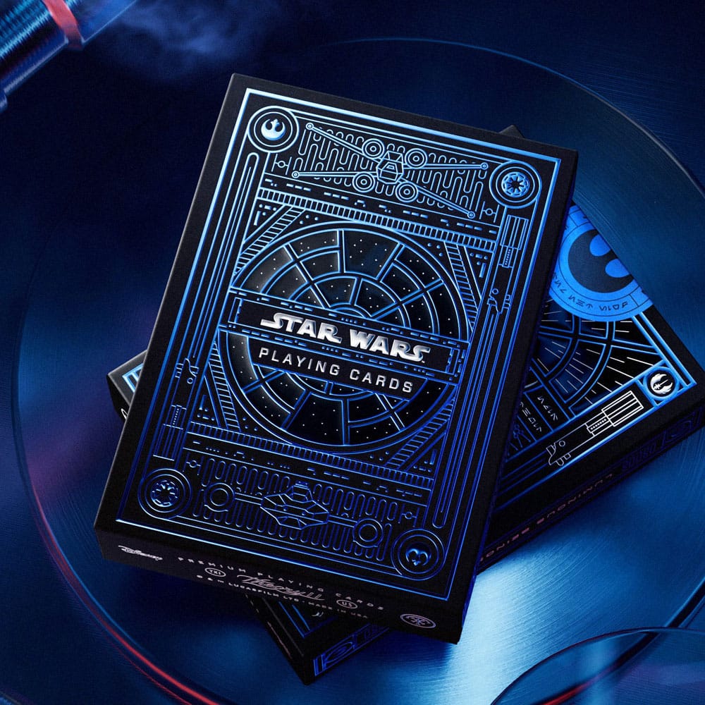 Star Wars Spielkarten Blue Version Image 1