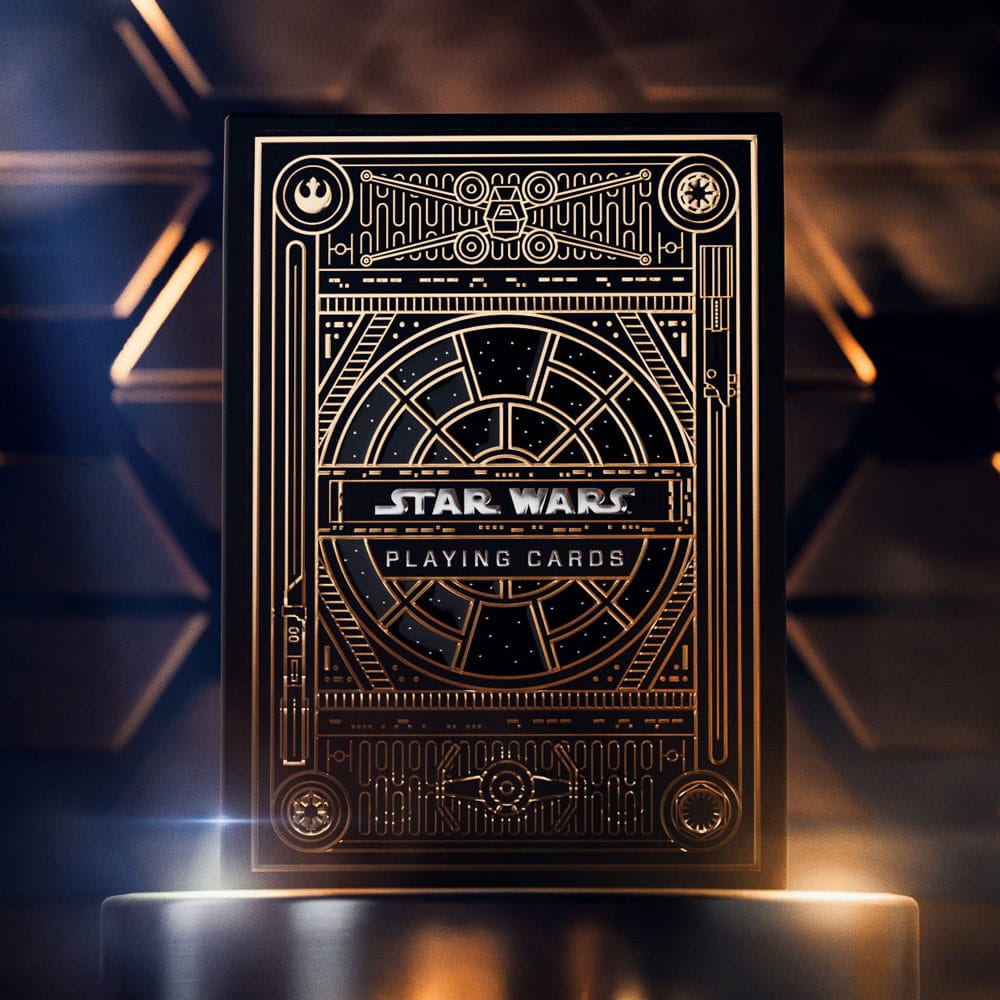 Star Wars Spielkarten Gold Version Image 1