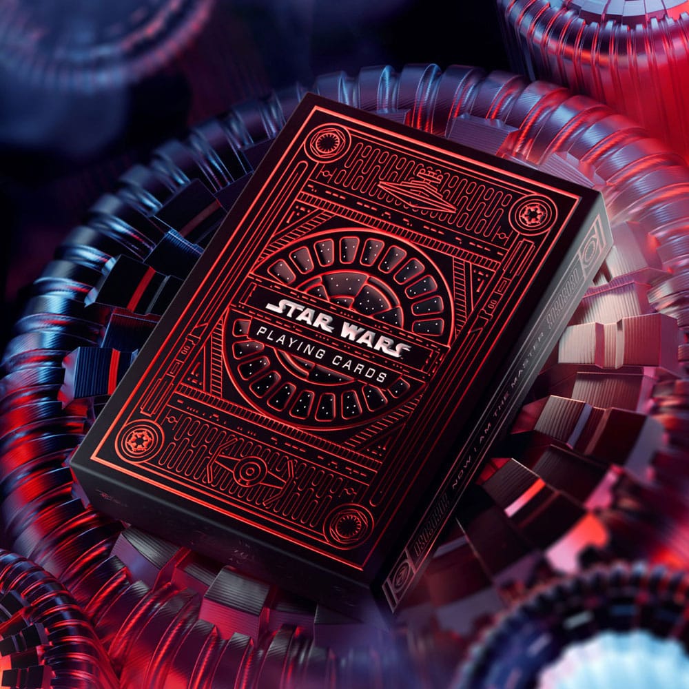 Star Wars Spielkarten Red Version Image 1