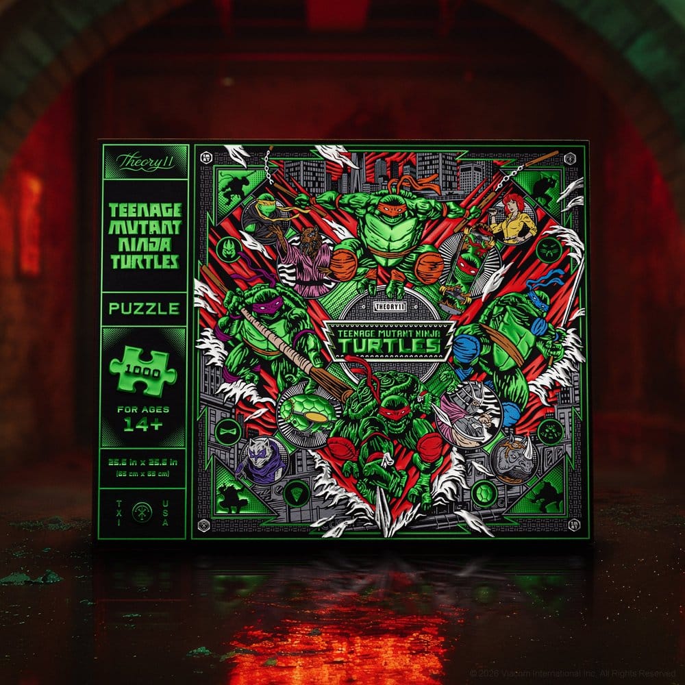 Teenage Mutant Ninja Turtles mehrdimensionales Puzzle (1000 Teile) Image 1