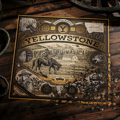 Yellowstone Multi-Dimensionales Puzzle (1000 Teile) Image 4