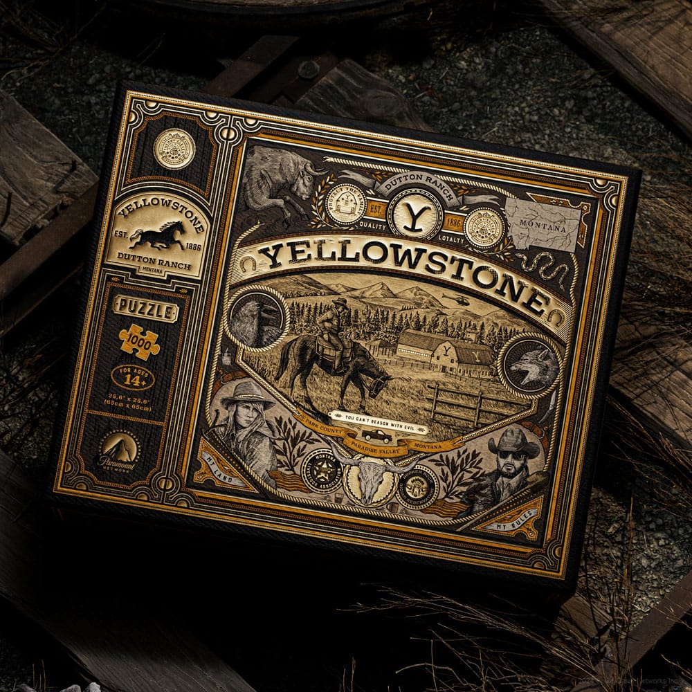 Yellowstone Multi-Dimensionales Puzzle (1000 Teile) Image 6