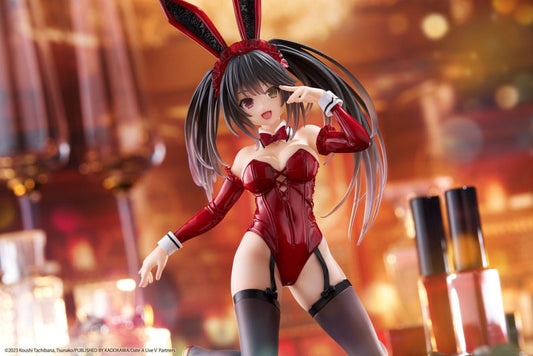 Date A Live V PVC Statue Desktop Cute Figure Kurumi Tokisaki Bunny Ver. 13 cm Image 2