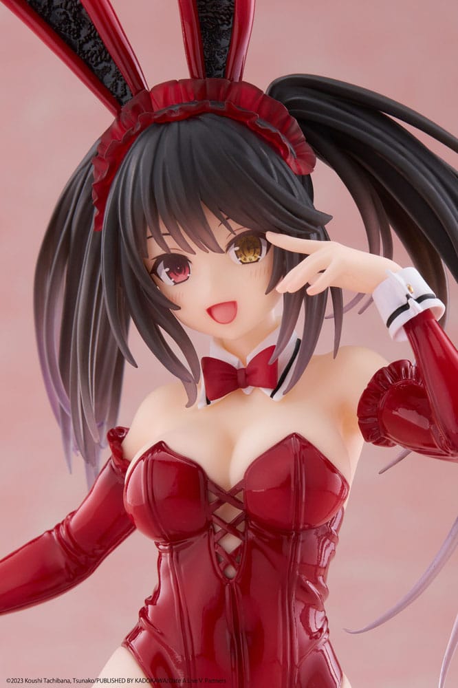 Date A Live V PVC Statue Desktop Cute Figure Kurumi Tokisaki Bunny Ver. 13 cm Image 8