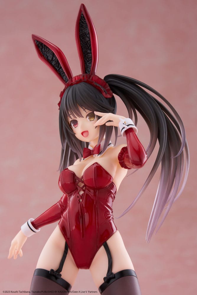 Date A Live V PVC Statue Desktop Cute Figure Kurumi Tokisaki Bunny Ver. 13 cm Image 10