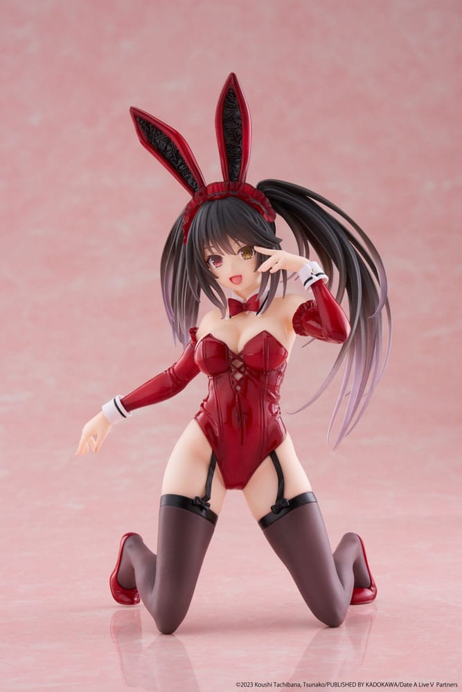 Date A Live V PVC Statue Desktop Cute Figure Kurumi Tokisaki Bunny Ver. 13 cm Image 12