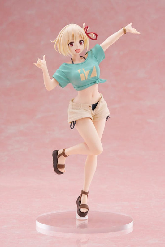 Lycoris Recoil Coreful PVC Statue Chisato Nishikigi Hawaiian Ver. 18 cm Image 1