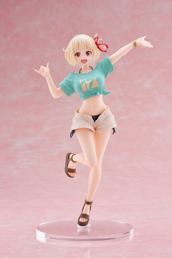Lycoris Recoil Coreful PVC Statue Chisato Nishikigi Hawaiian Ver. 18 cm Image 2