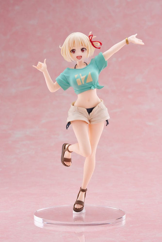 Lycoris Recoil Coreful PVC Statue Chisato Nishikigi Hawaiian Ver. 18 cm Image 2