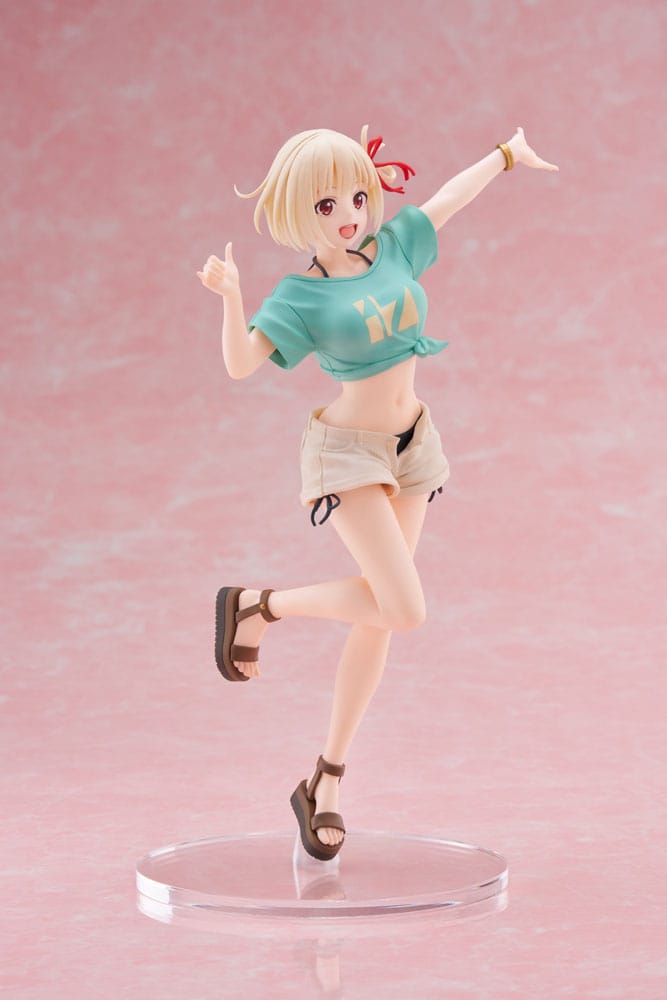 Lycoris Recoil Coreful PVC Statue Chisato Nishikigi Hawaiian Ver. 18 cm Image 6