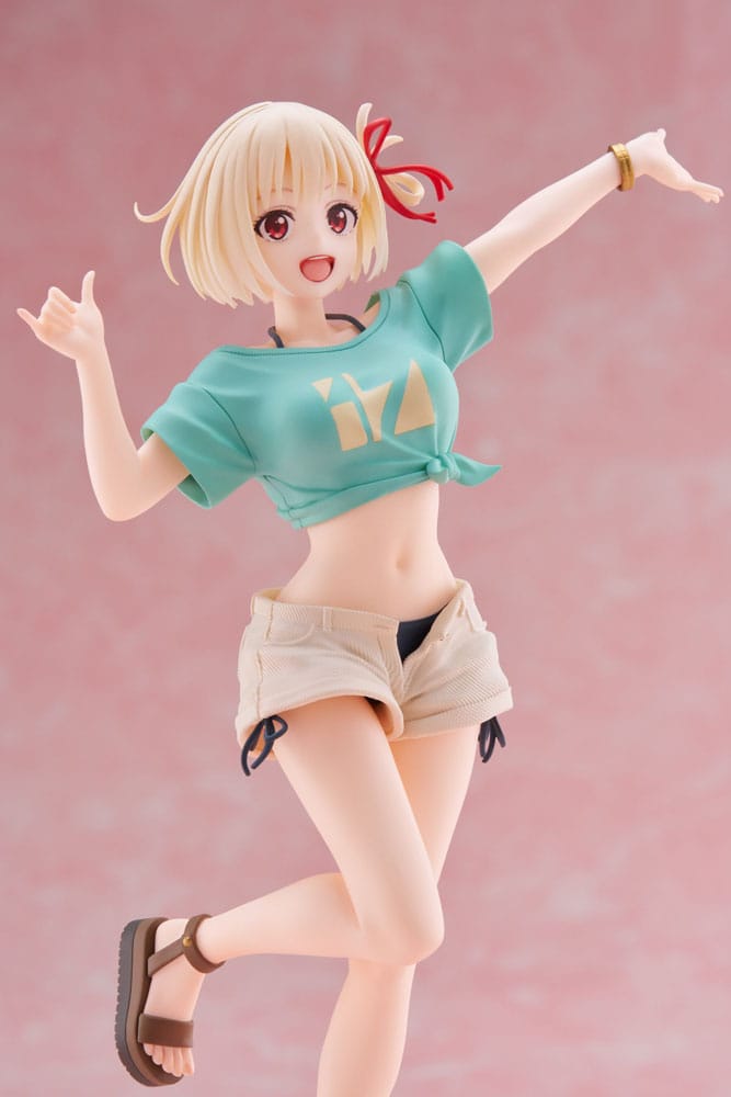 Lycoris Recoil Coreful PVC Statue Chisato Nishikigi Hawaiian Ver. 18 cm Image 8