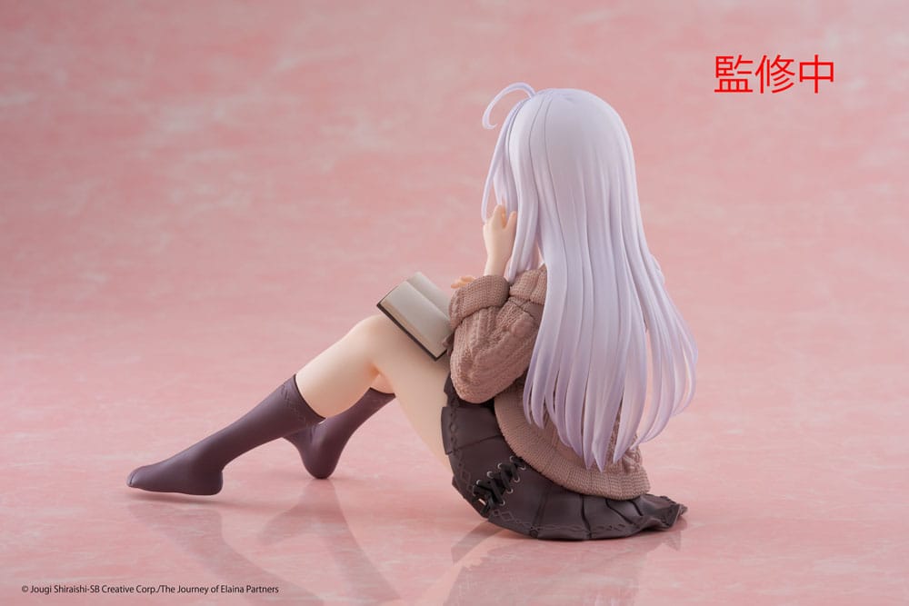 Wandering Witch: The Journey of Elaina PVC Statue Desktop Cute Figure Elaina Casual Clothes Ver. 13 cm Image 3