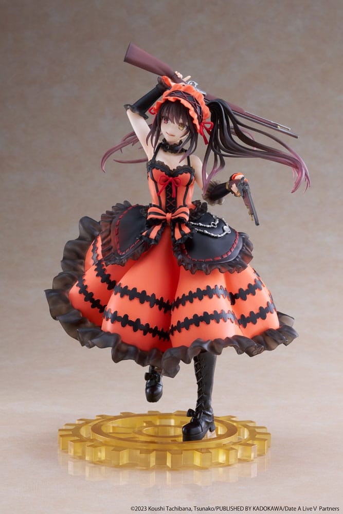Date A Live IV AMP+ PVC Statue Kurumi Tokisaki (Zafkiel) Reissue 20 cm Image 3