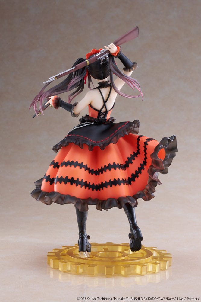 Date A Live IV AMP+ PVC Statue Kurumi Tokisaki (Zafkiel) Reissue 20 cm Image 4