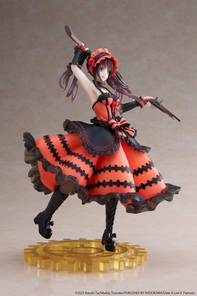 Date A Live IV AMP+ PVC Statue Kurumi Tokisaki (Zafkiel) Reissue 20 cm Image 5