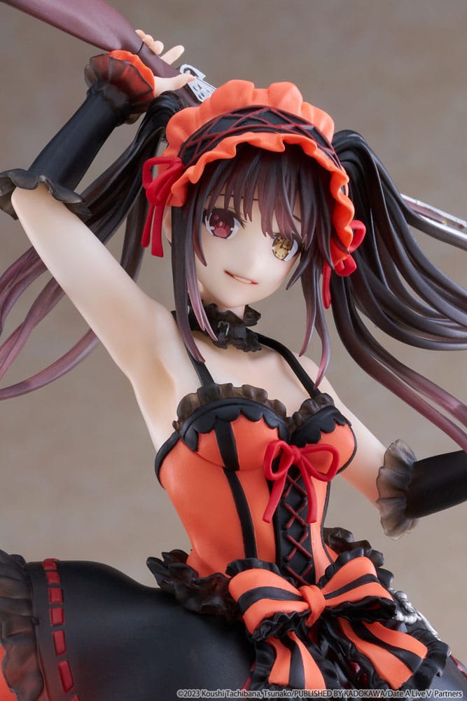 Date A Live IV AMP+ PVC Statue Kurumi Tokisaki (Zafkiel) Reissue 20 cm Image 7