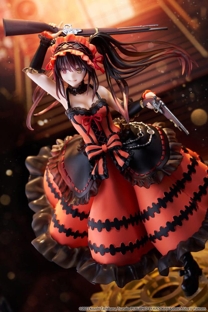 Date A Live IV AMP+ PVC Statue Kurumi Tokisaki (Zafkiel) Reissue 20 cm Image 12
