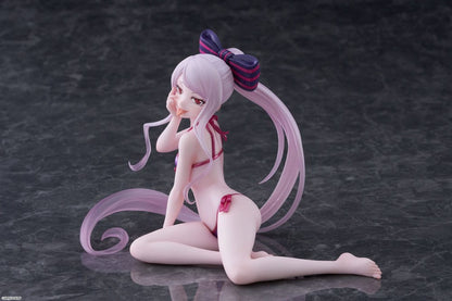 Overlord PVC Statue Desktop Cute Figure Shalltear Swimsuit Ver. 13 cm Image 5