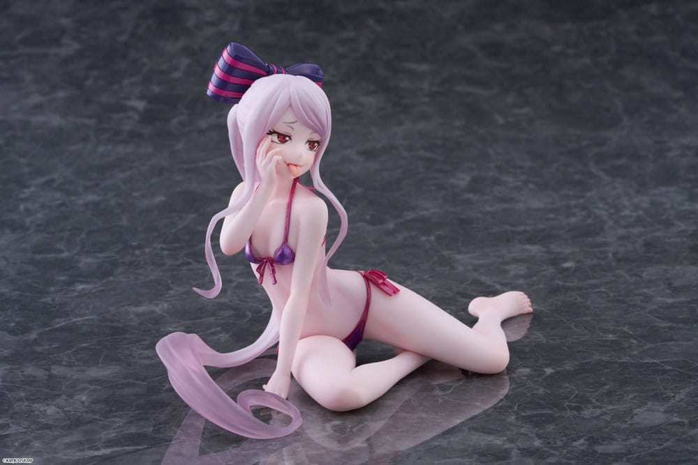 Overlord PVC Statue Desktop Cute Figure Shalltear Swimsuit Ver. 13 cm Image 8