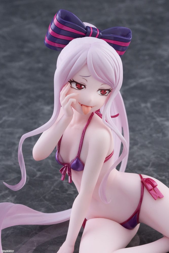 Overlord PVC Statue Desktop Cute Figure Shalltear Swimsuit Ver. 13 cm Image 12