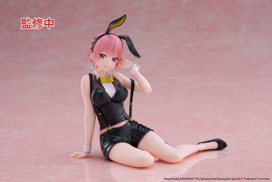 The Quintessential Quintuplets 3 PVC Statue Desktop Cute Figure Ichika Nakano Bunny Ver. 13 cm Image 1