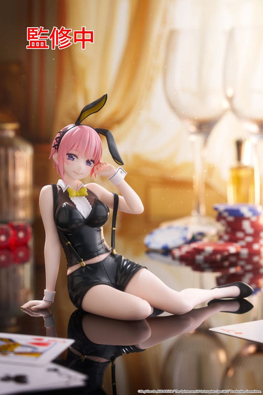 The Quintessential Quintuplets 3 PVC Statue Desktop Cute Figure Ichika Nakano Bunny Ver. 13 cm Image 2