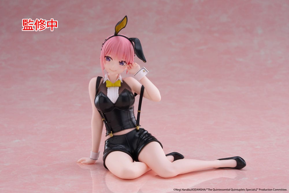 The Quintessential Quintuplets 3 PVC Statue Desktop Cute Figure Ichika Nakano Bunny Ver. 13 cm Image 4