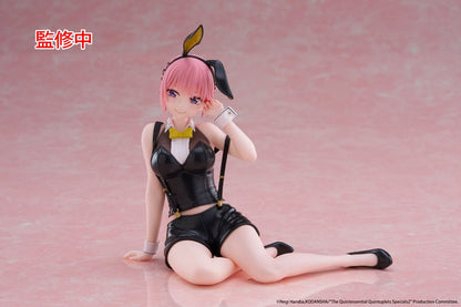 The Quintessential Quintuplets 3 PVC Statue Desktop Cute Figure Ichika Nakano Bunny Ver. 13 cm Image 4