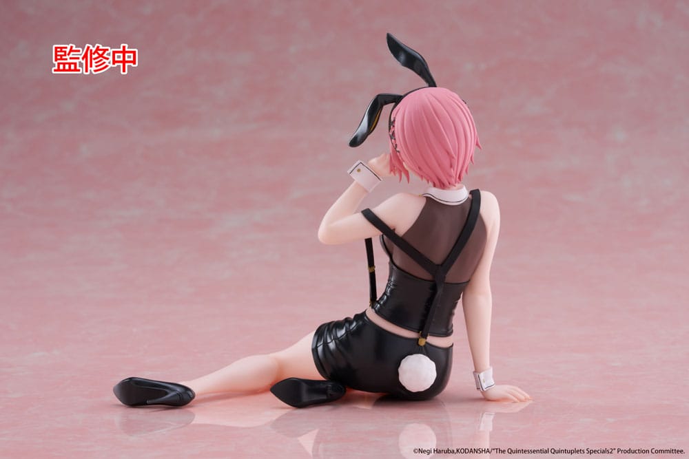 The Quintessential Quintuplets 3 PVC Statue Desktop Cute Figure Ichika Nakano Bunny Ver. 13 cm Image 6