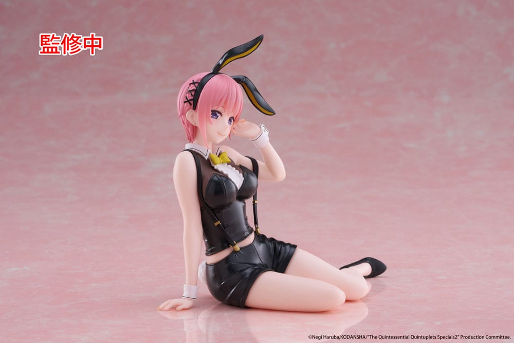 The Quintessential Quintuplets 3 PVC Statue Desktop Cute Figure Ichika Nakano Bunny Ver. 13 cm Image 7